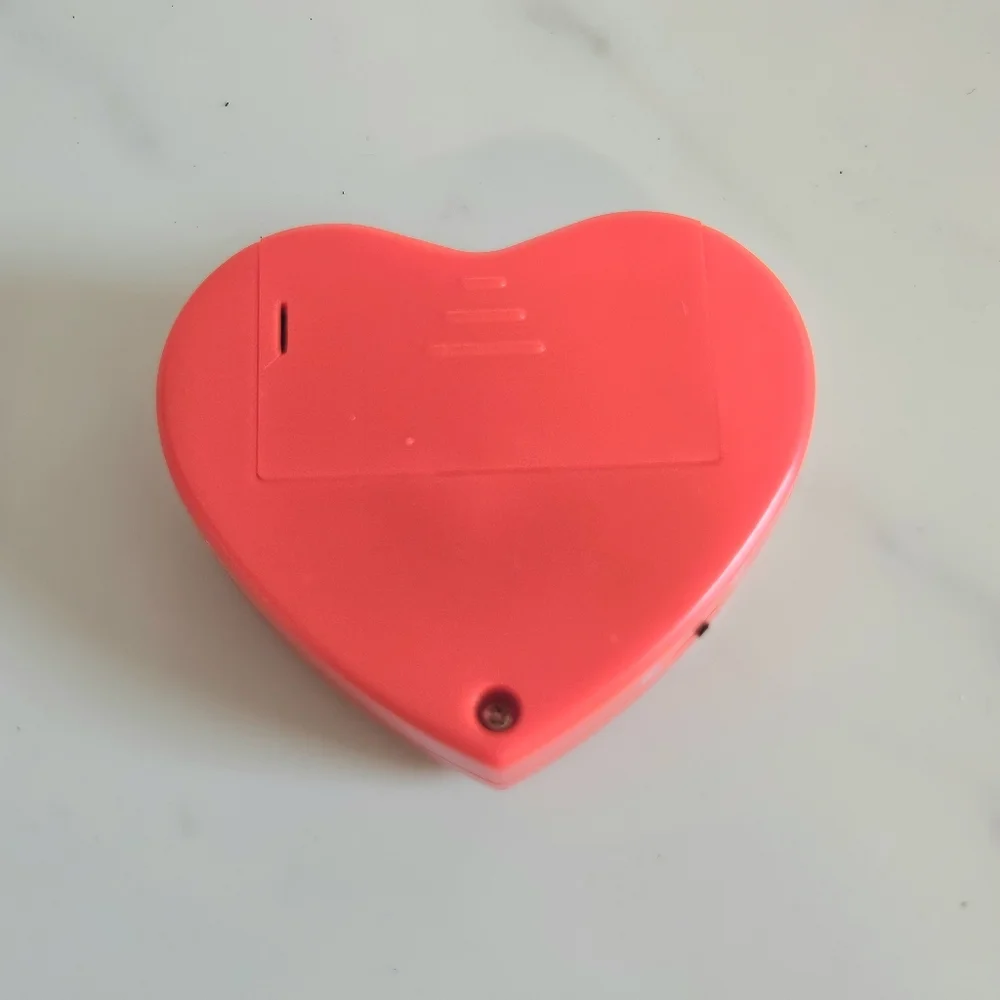 NIB - White Plush Cat Toy with Red Heart